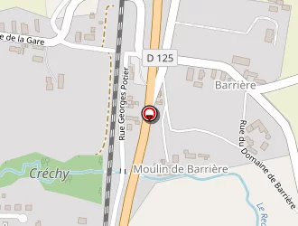 Carte de Grenier Bernadette à Créchy