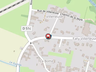 Carte de Daubourg Marine à Grièges