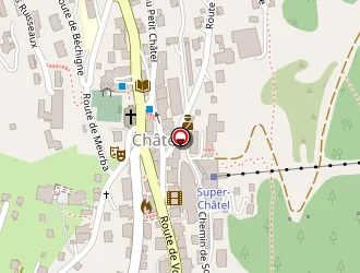 Carte de Cruz Daniel à Châtel