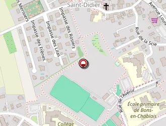 Carte de Ecole Maternelle à Bons-en-chablais