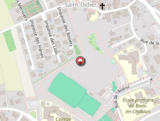 Carte de Gymnase à Bons-en-chablais