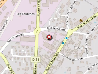 Carte de Ad Construction à Oyonnax