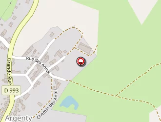 Carte de Jouandane Laurent à Teillet-argenty