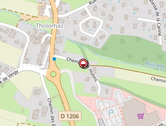 Carte de Claude Vinet à Loisin