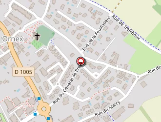 Carte de Immo Confiance à Ornex