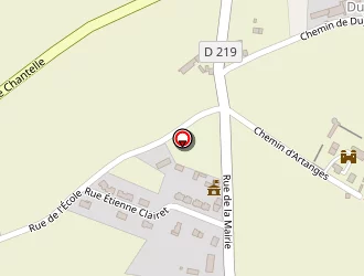 Carte de Eurotrain à Chareil-cintrat