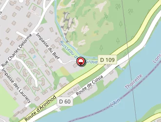 Carte de Fun Ball à Thoirette