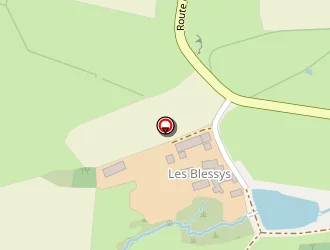 Carte de Les Blessys à Germolles-sur-grosne