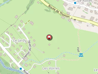 Carte de Chablais Mont Blanc Echafaudage à Châtel