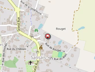 Carte de Bouricaud Nicolas à Sansais