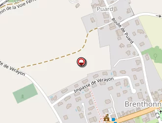 Carte de Petit Casino à Brenthonne