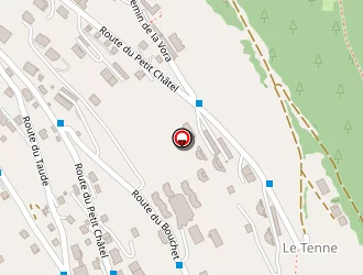 Carte de Hôtel L'escale à Châtel