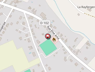 Carte de Complexe Sportif à Usson-du-poitou