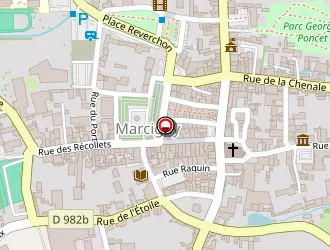 Carte de Ecole De Conduite Du Brionnais à Marcigny