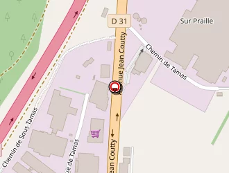 Carte de Buffal Arbent à Arbent