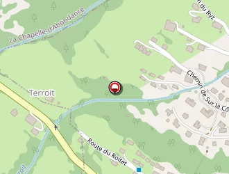 Carte de Station Service Elan à Châtel