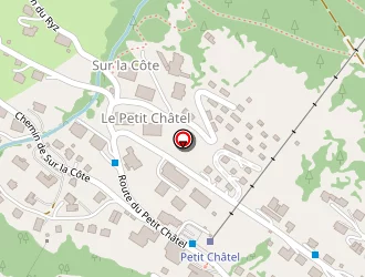 Carte de La Chaux Des Rosees à Châtel