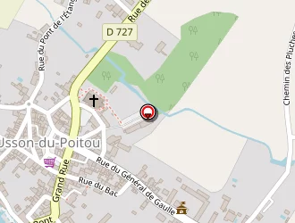 Carte de Coop à Usson-du-poitou