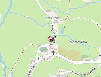 Carte de Commune De Trades à Trades