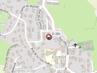 Carte de Mairie à Crottet