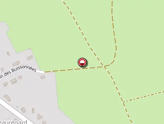 Carte de Courts De Tennis à Villebret