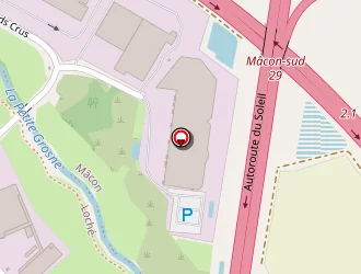 Carte de Caladair International à Mâcon