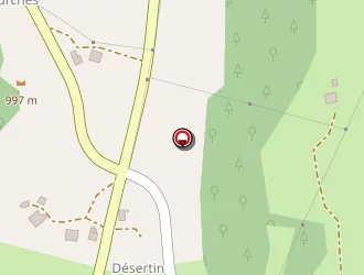 Carte de Rolandez Gérard à Bouchoux (les)