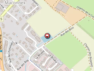 Carte de La Boissière à Ornex