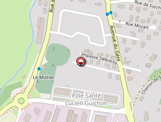 Carte de Gifi à Oyonnax