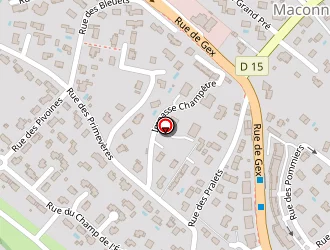 Carte de A Suivre à Ornex