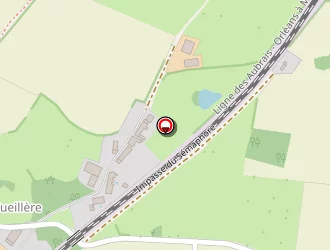 Carte de Choplain Jacques à Saint-agnant-de-versillat