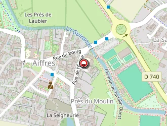 Carte de Admr Prahecq à Aiffres