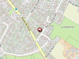 Carte de Espaces Jeunes à Aiffres