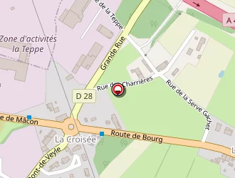 Carte de Carrelages Berry à Saint-andré-de-bâgé