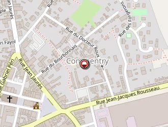 Carte de La Poste à Commentry