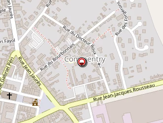 Carte de Les Bouchures à Commentry