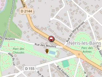 Carte de Skate Park à Néris-les-bains