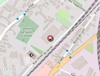 Carte de La Poste à Mâcon