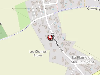 Carte de De Plaisance (earl) à Bessines