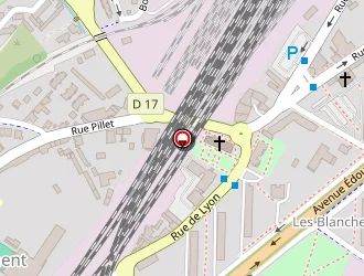 Carte de Bretin Rodolphe à Mâcon