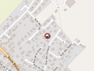 Carte de Segny Automobiles à Ségny