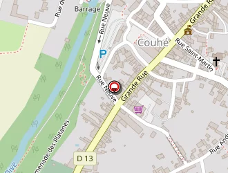 Carte de Douteau Alexandre à Couhé