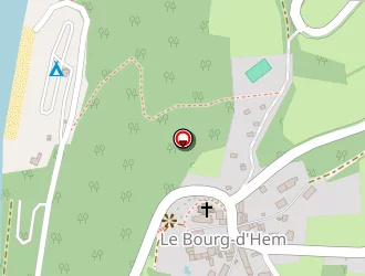 Carte de Stade à Bourg-d'hem (le)