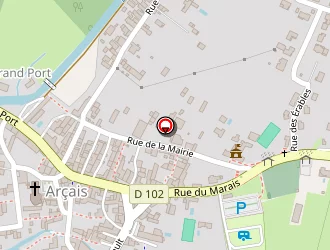 Carte de Papin Annie à Arçais