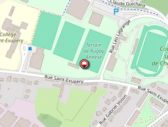 Carte de Gymnase à Mâcon