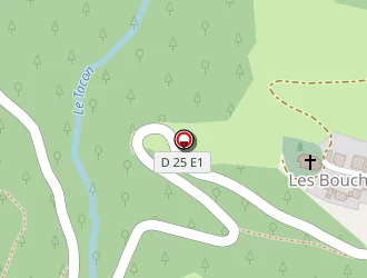 Carte de Auberge La Chaumière à Bouchoux (les)