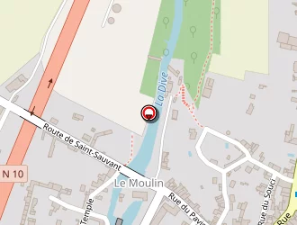 Carte de La Maison De La Presse à Couhé