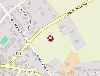 Carte de Mathieu Jean Pierre à Couhé