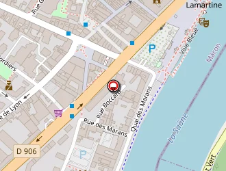 Carte de Beaufils Bernard à Mâcon