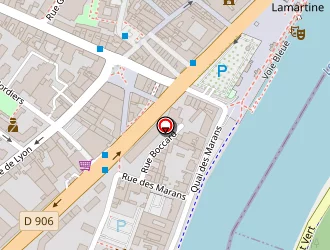 Carte de Miroiterie Du Centre à Mâcon